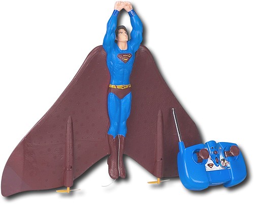 Ages 8+ Superman Motion Control RC Flying Superman 