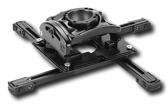 Front. Chief - Universal Projector Mount - Black.