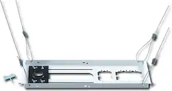 Chief - Speed-Connect Above Tile Suspended Ceiling Kit - White - Front_Zoom