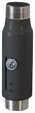 Front. Chief - ADJ PIP 6 TO 9 INCH - Black.