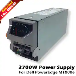Dell - poweredge m1000e 1350w 16a hot-swap switching power supply e2700p-00 g803n
