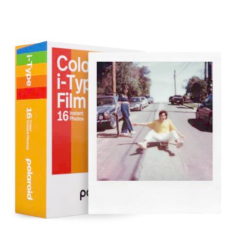Polaroid Color I Type Film Double Pack (16 Photos) (6009) White border ...