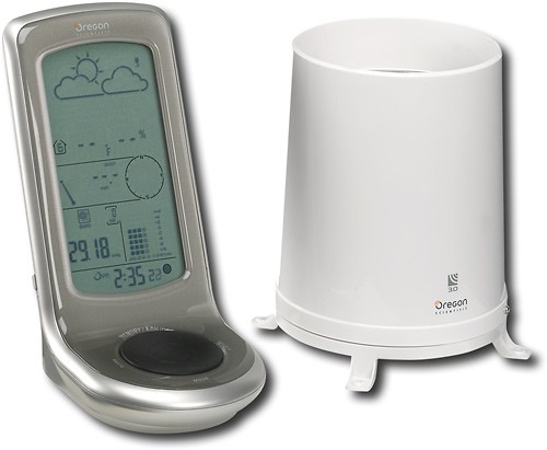 Best Buy: Oregon Scientific Wireless Weather Station with Alarm Clock WMR100