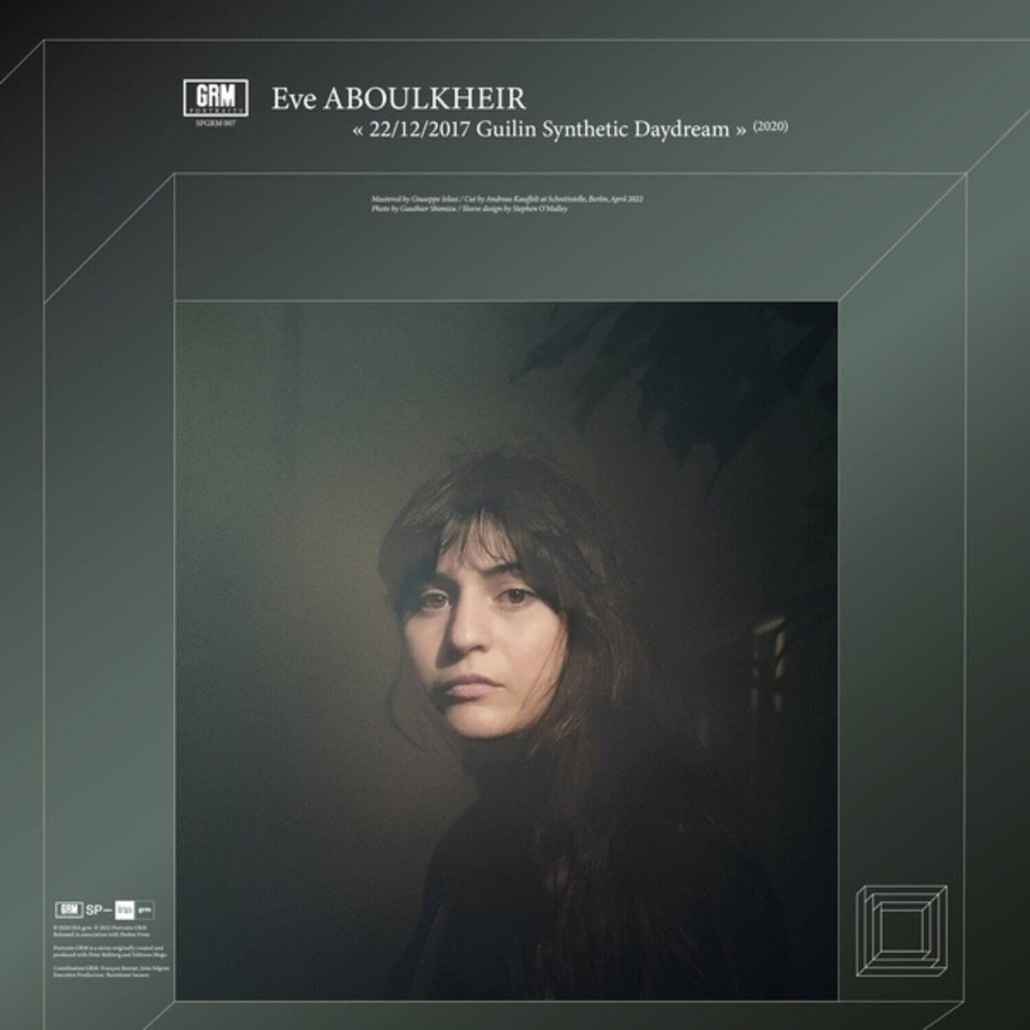 GRM SPLAM  
Eve ABOULKHEIR  
22/12/2017  
Guilin Synthetic Daydream (2020)  

Mastered by Christopher Allen / Cat Anderson  
Photography by Christopher Allen / Design by Christopher Allen  

GRM SPLAM  
SP-001