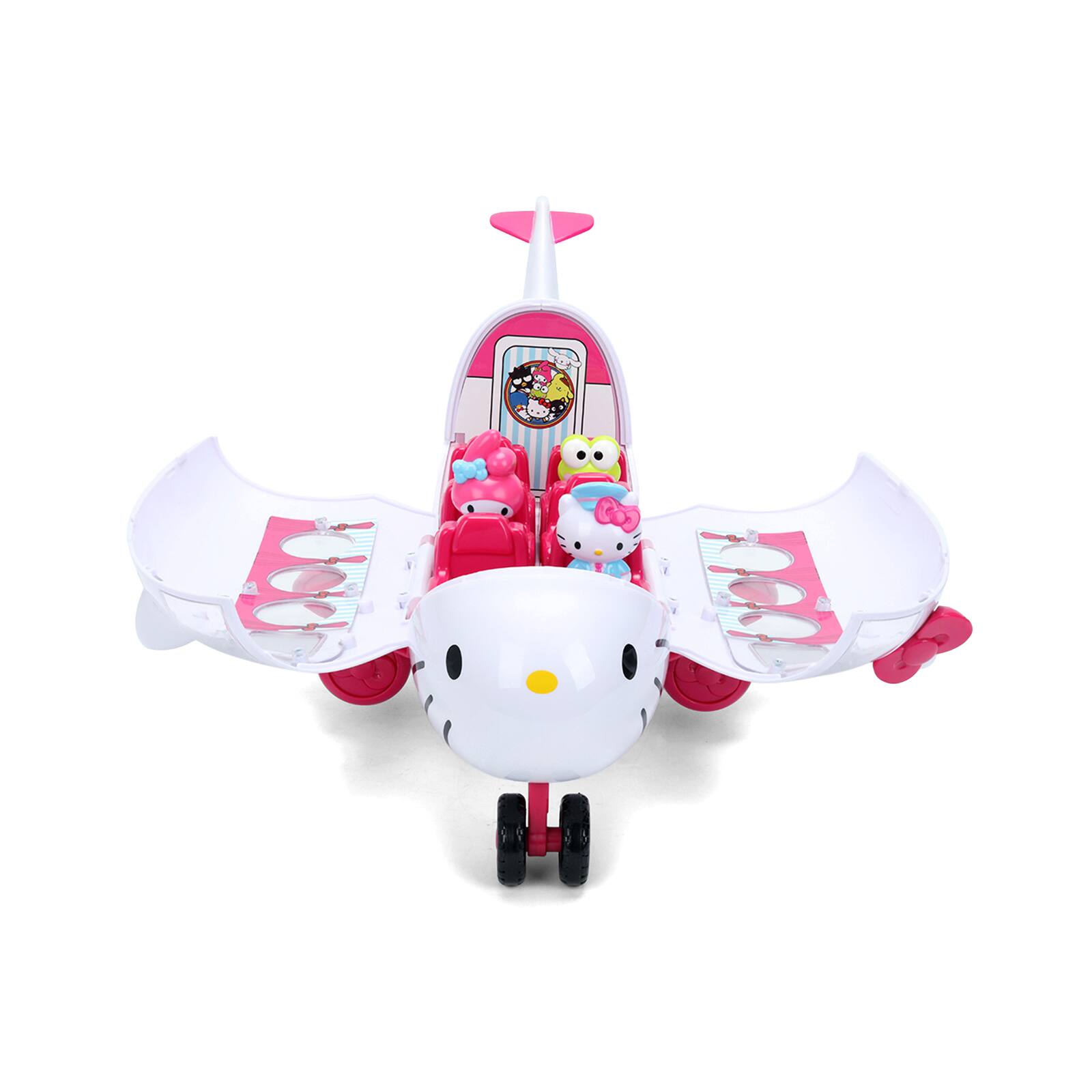 Alt View 5. Jada - "Hello Kitty and Friends" Airplane Set with 3 Figures Model by Jada.