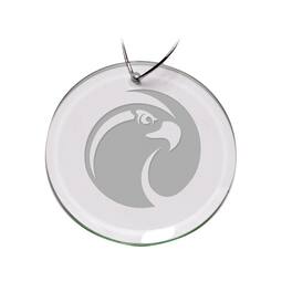Jardine - Seattle Pacific Falcons 3'' Glass Round Ornament - Multicolor