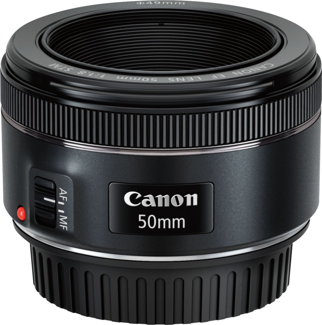 moeilijk blozen cijfer Canon EF 50mm f/1.8 STM Standard Lens Black 0570C002 - Best Buy