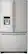 Front Standard. LG - 20.5 Cu. Ft. Counter-Depth Side-by-Side Refrigerator with Bottom-Mount Freezer - Stainless-Steel.