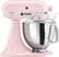 Angle. KitchenAid - KSM150PSPK Artisan Series Tilt-Head Stand Mixer - Pink.