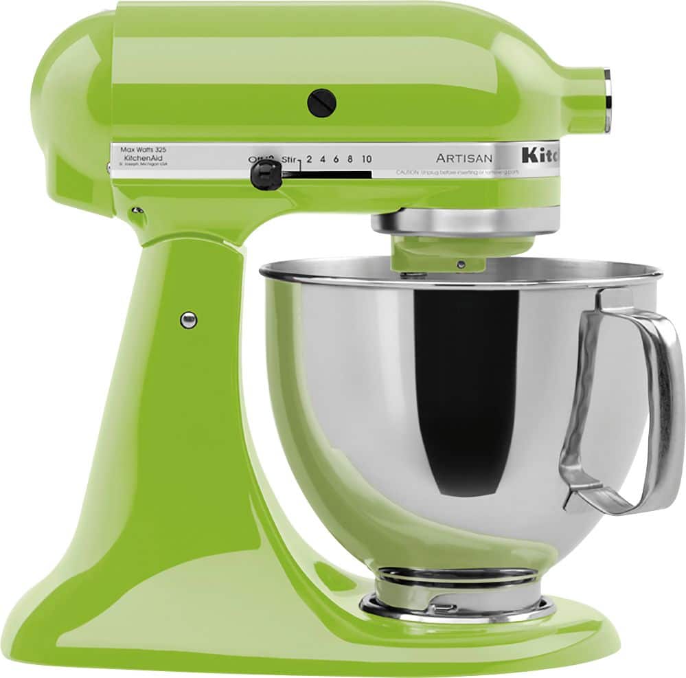 Angle. KitchenAid - KSM150PSGA Artisan Series Tilt-Head Stand Mixer.