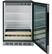 Alt View 15. GE Profile - 150-Can 12-Bottle Beverage Center - Stainless (with black case).