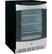 Alt View 16. GE Profile - 150-Can 12-Bottle Beverage Center - Stainless (with black case).