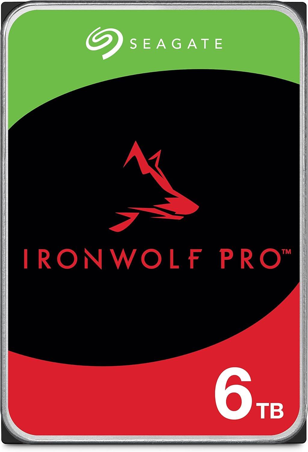 SEAGATE
IRONWOLF PRO™
6 TB