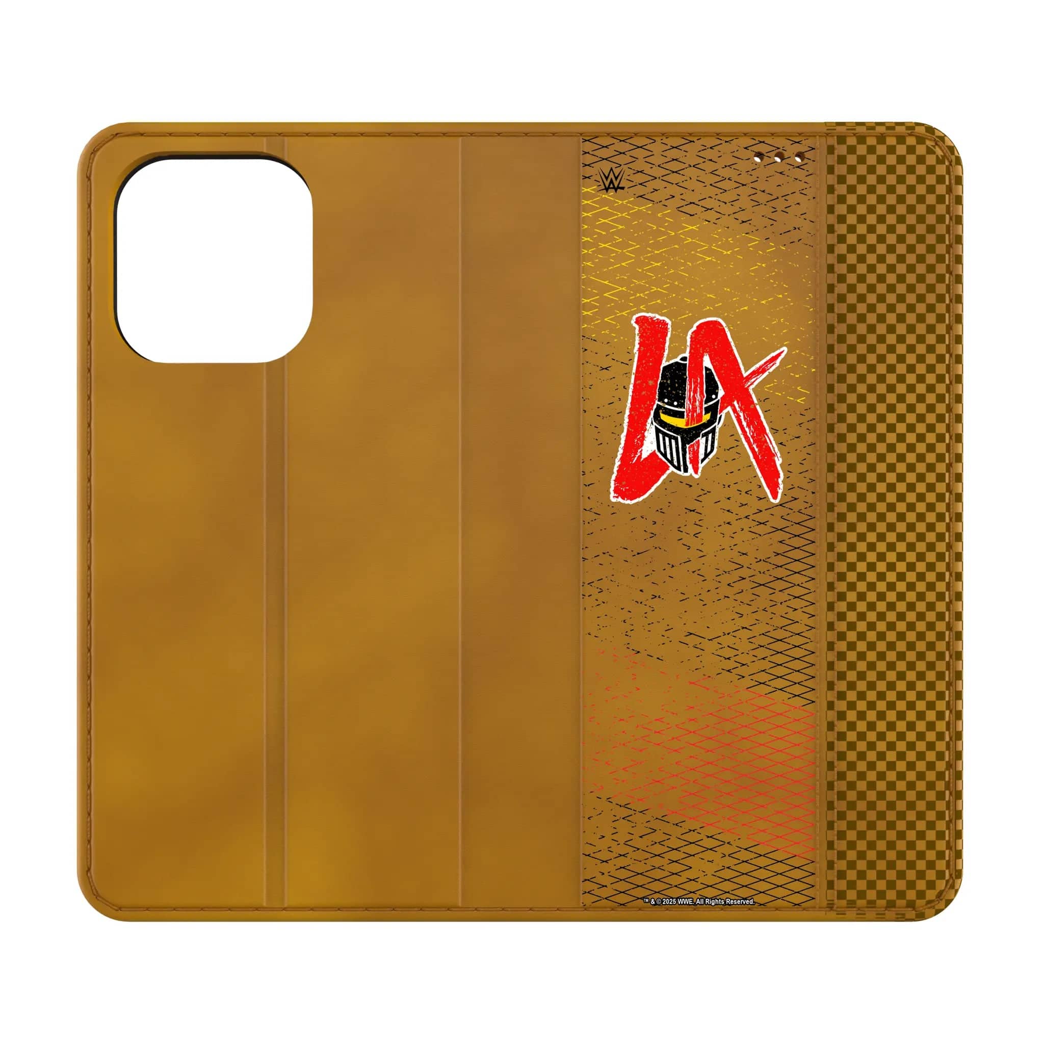 Keyscaper - WWE - WWE Steel Folio Phone Case - Apple iPhone 15 Pro Max - LA Knight