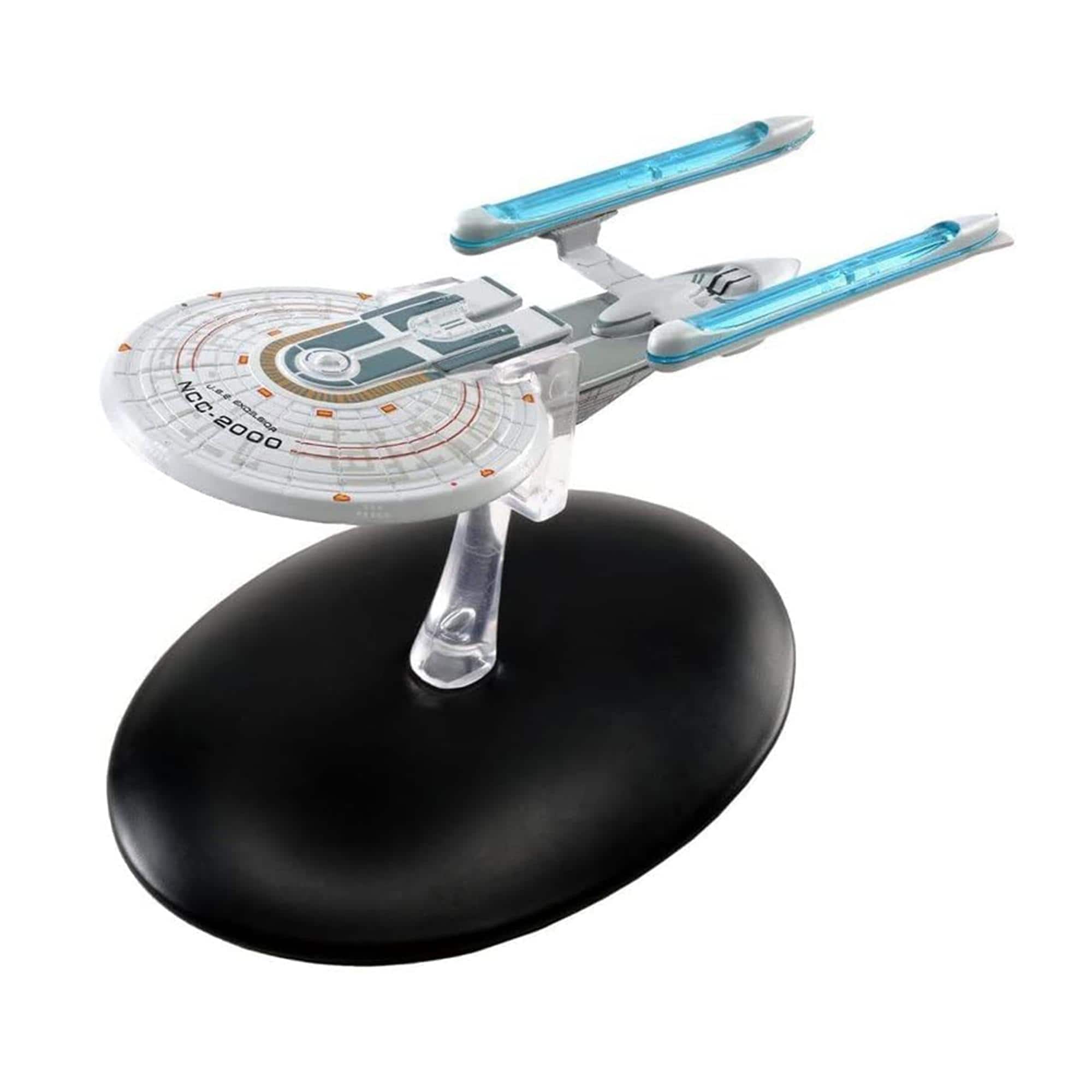 Eaglemoss - Star Trek Starship Replica | USS Excelsior - Black/White price history on PriceWatchPro