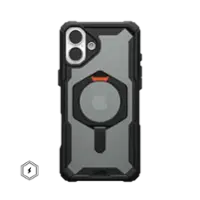 UAG - Plasma XTE Series Case with Magsafe for Apple iPhone 16 Plus - Black/Orange - Front_Zoom