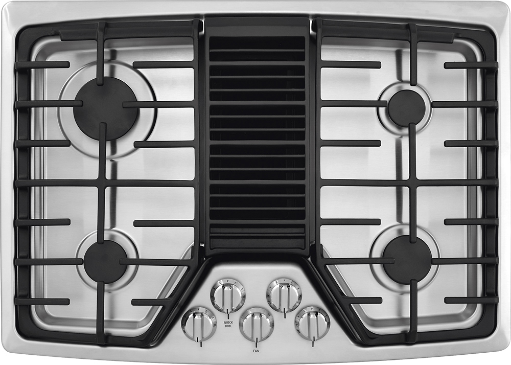 Frigidaire 30 in. Gas Cooktop in Stainless Steel with 4-Burners