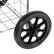 Alt View 12. Honey-Can-Do - 4-Wheel Folding Utility Cart - Silver.