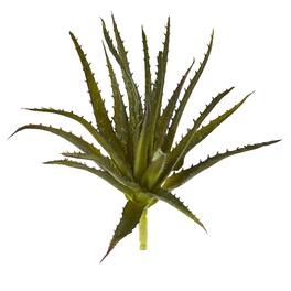 BreeBe - 10" Aloe Pick Artificial Plant (Set of 6) - Green