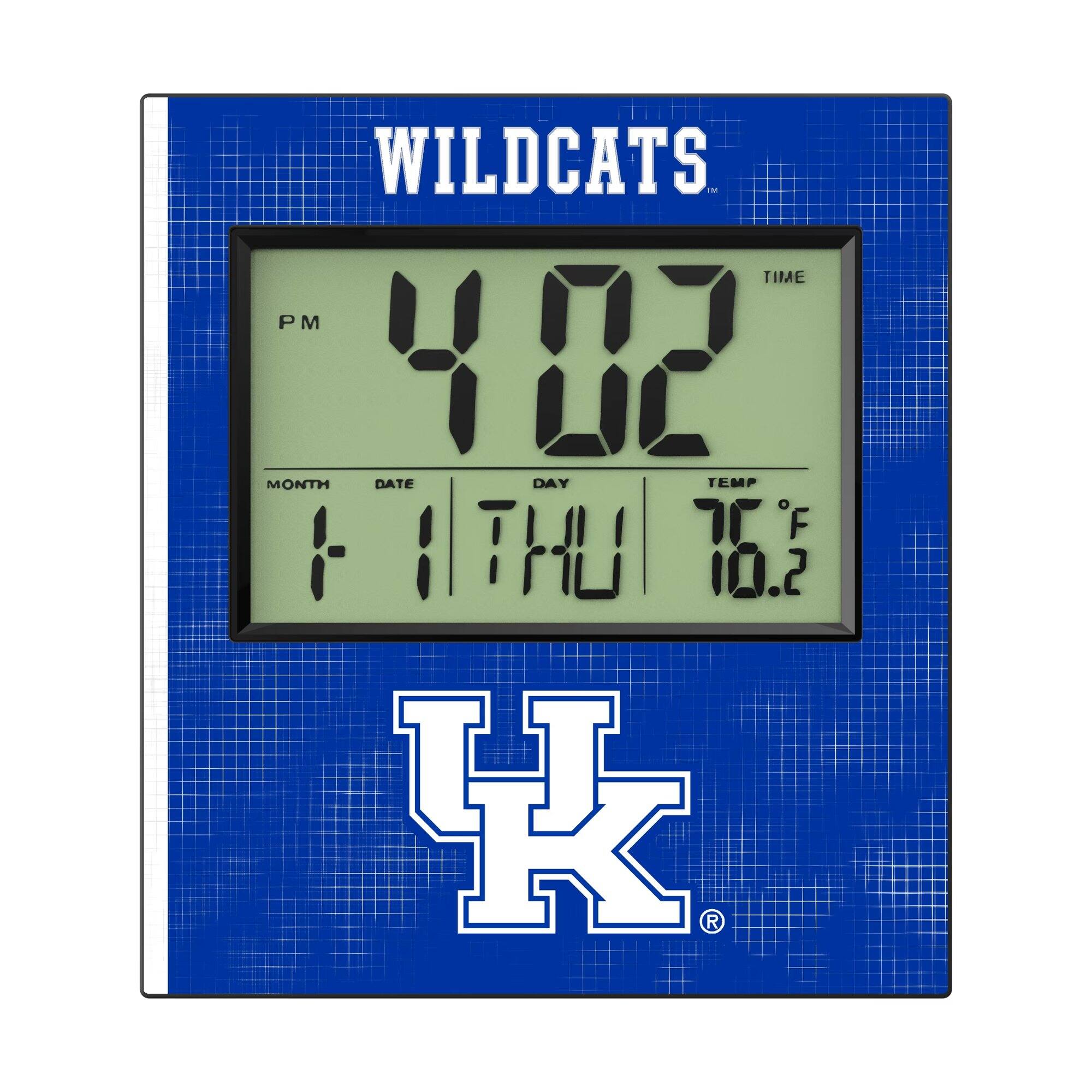 WILDCATS - TIME PM 4:02 MONTH DATE DAY TEMP F 1 1 THU 76.2