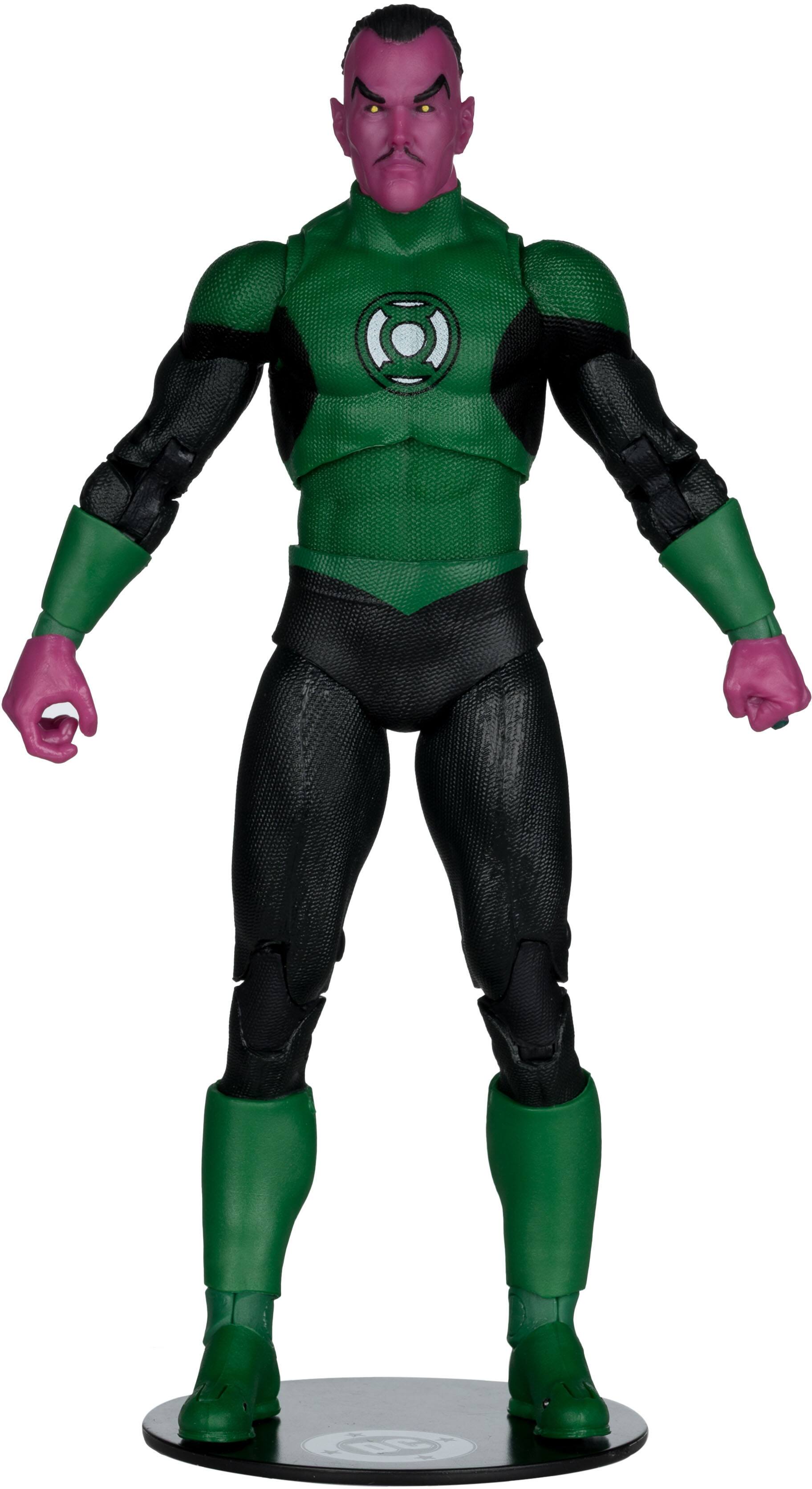 Alt View 2. McFarlane Toys - DC Multiverse Green Lantern Sinestro (Green Lantern Corps 1) 7.2" Action Figure.