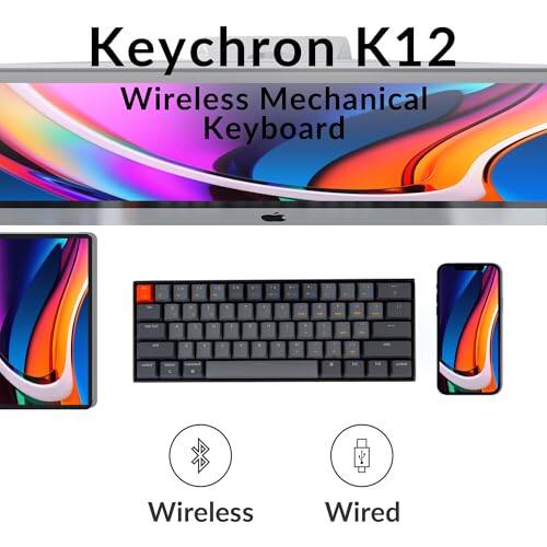 Keychron K12 Wireless Mechanical Keyboard Wireless Wired