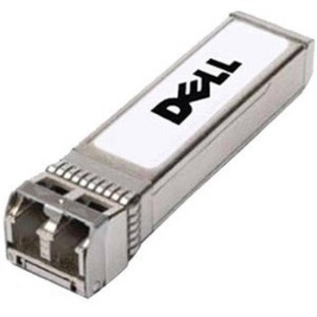 Front. Dell - Dell SFP28 Module - For Data Networking, Optical Network - 1 x 25GBase-SR Network - Optical Fiber25 Gigabit Ethernet - Black.