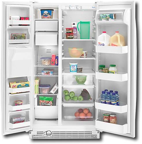 Best Buy: Whirlpool 25.3 Cu. Ft. Side-by-Side Refrigerator