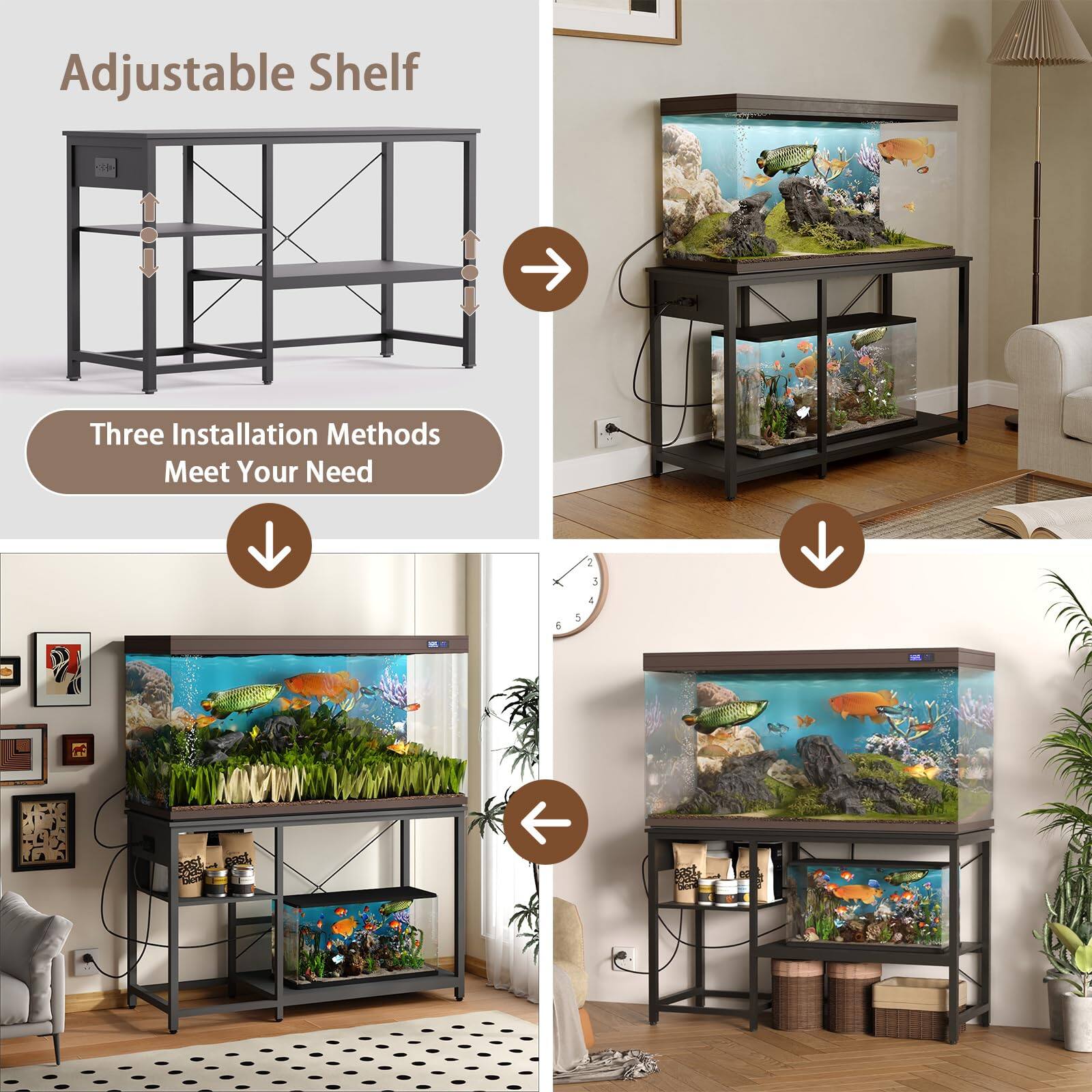 Adjustable Shelf

Three Installation Methods Meet Your Need
