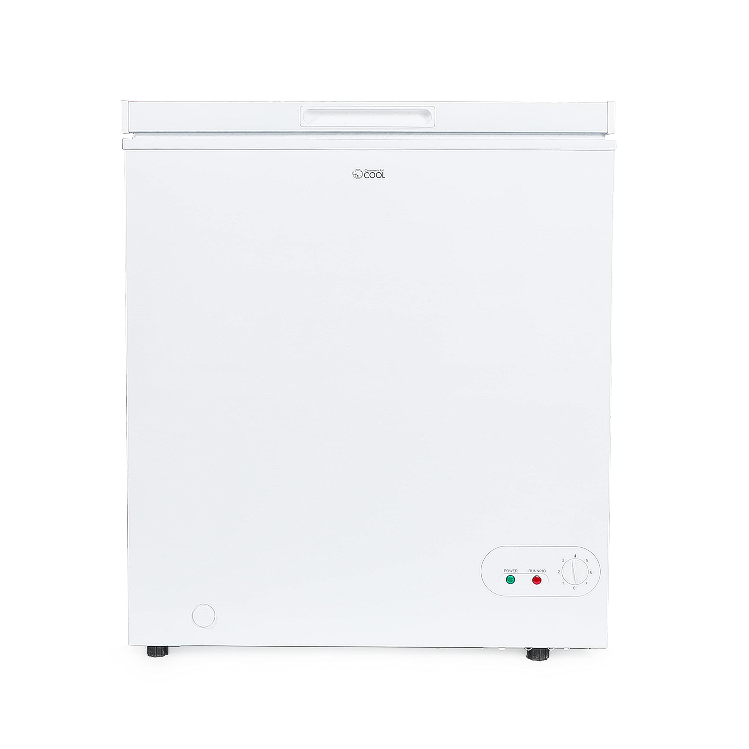 Alt View 1. Commercial Cool - Commercial Cool 5.4 Cu. Ft. Chest Freezer, CCFE546, White - White.