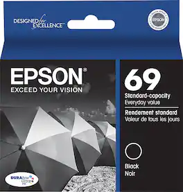 Epson - 69 Standard Capacity Ink Cartridge - Black