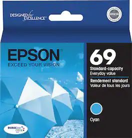 Epson - 69 Ink Cartridge - Cyan