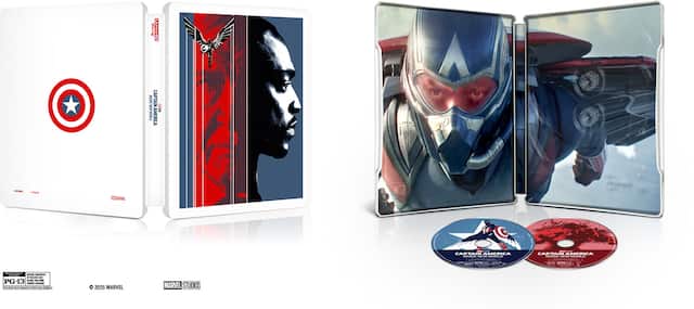 Front. Captain America: Brave New World - 4K Blu-Ray.