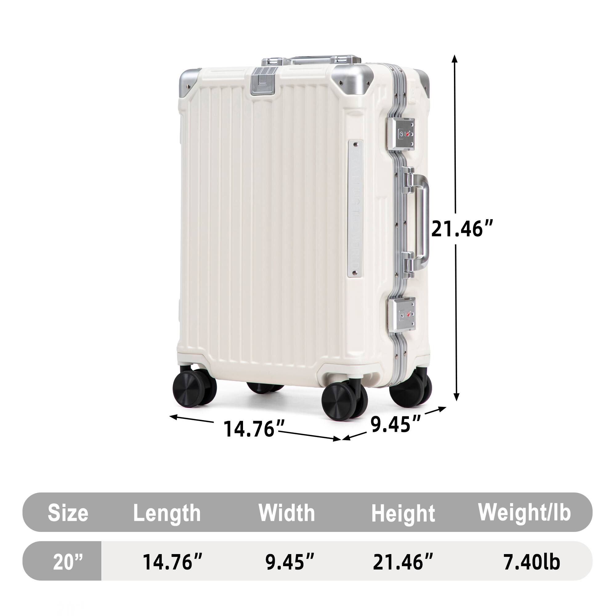 Size: 20"  
Length: 14.76"  
Width: 9.45"  
Height: 21.46"  
Weight/lb: 7.40lb