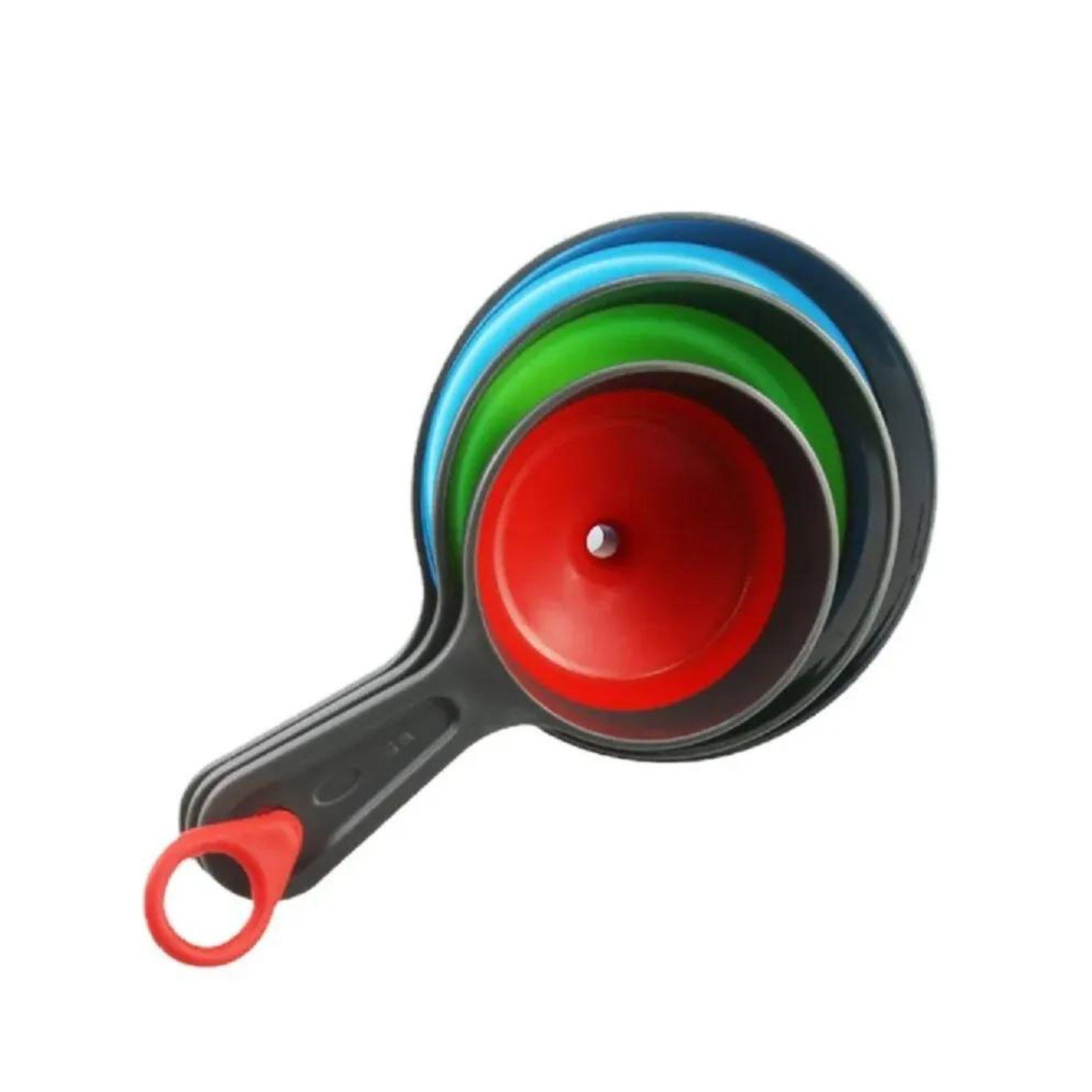 Left. Kitcheniva - Collapsible Kitchen Funnel Set 3 Pcs.