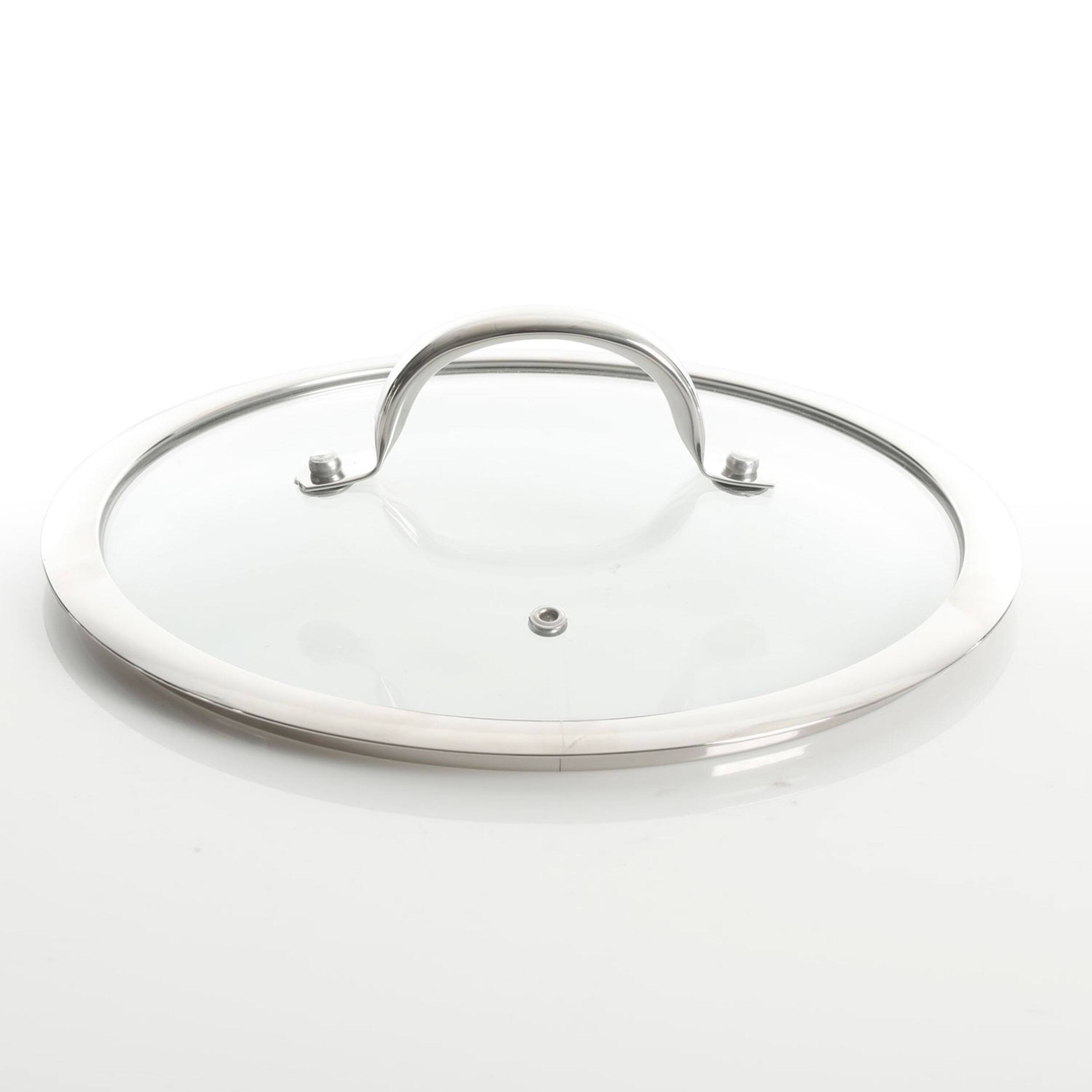 Alt View 4. Kenmore - Kenmore Elite Devon 10 Piece Heavy Gauge Stainless Steel Cookware Set - Silver.