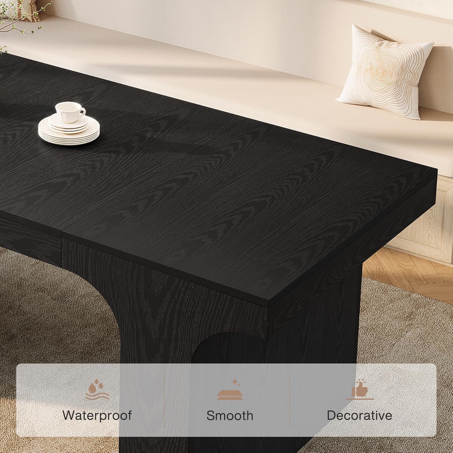 Waterproof  
Smooth  
Decorative