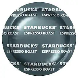 Nespresso - Starbucks Espresso Coffee Professional Capsules, Espresso Roast, 50/Box
