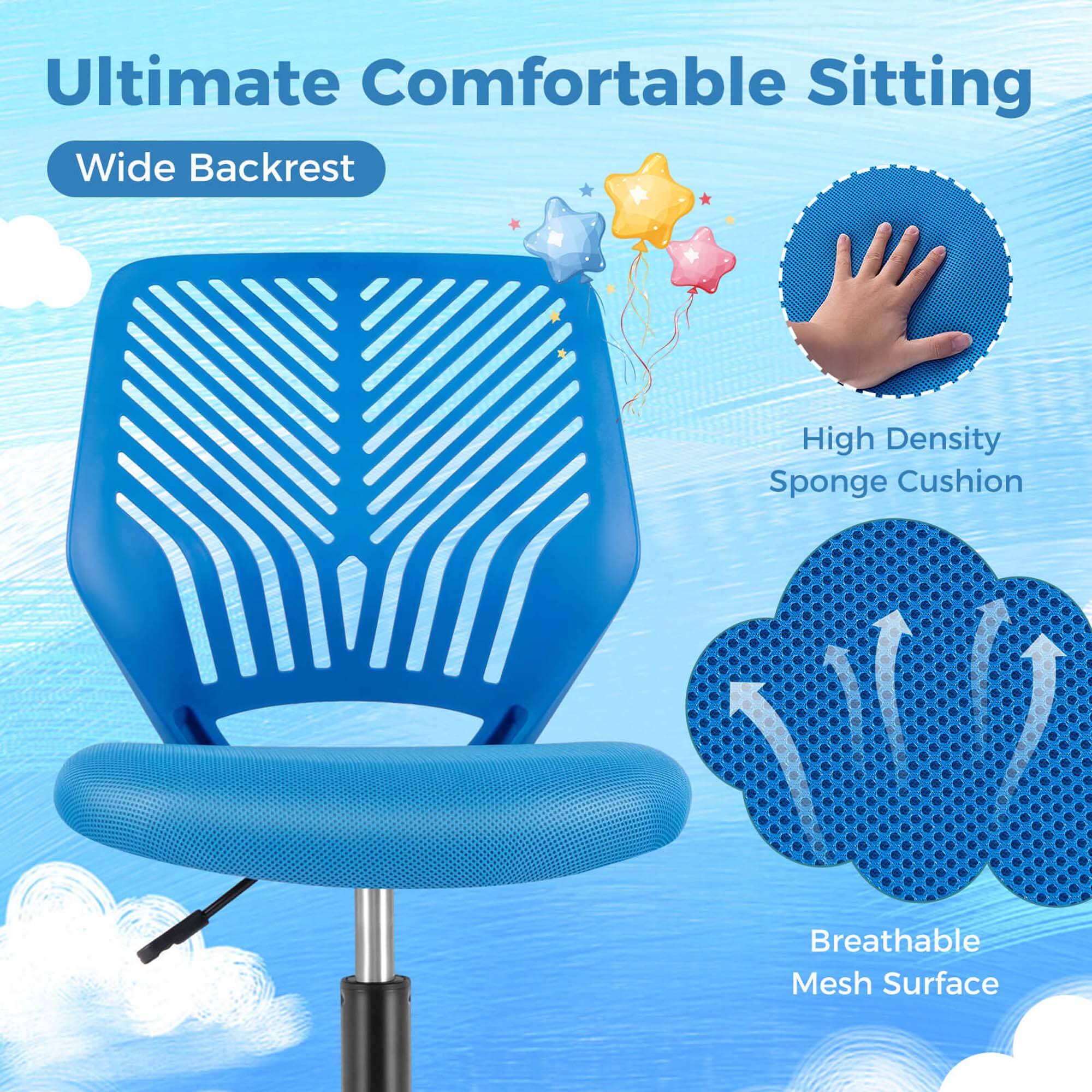 Ultimate Comfortable Sitting
Wide Backrest
High Density Sponge Cushion
Breathable Mesh Surface