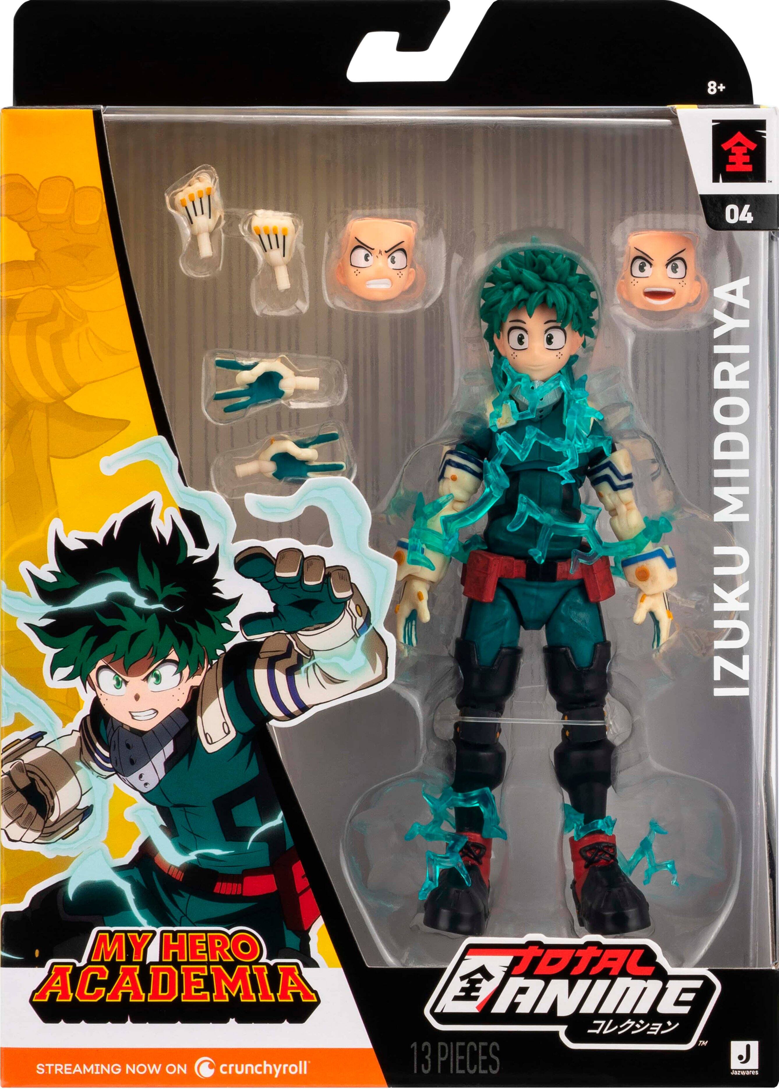 "8+ 04 MIDORIYA IZUKU MY HERO ACADEMIA STREAMING NOW ON crunchyroll A  ANIME  TN 13 PIECES J Iaobres"
