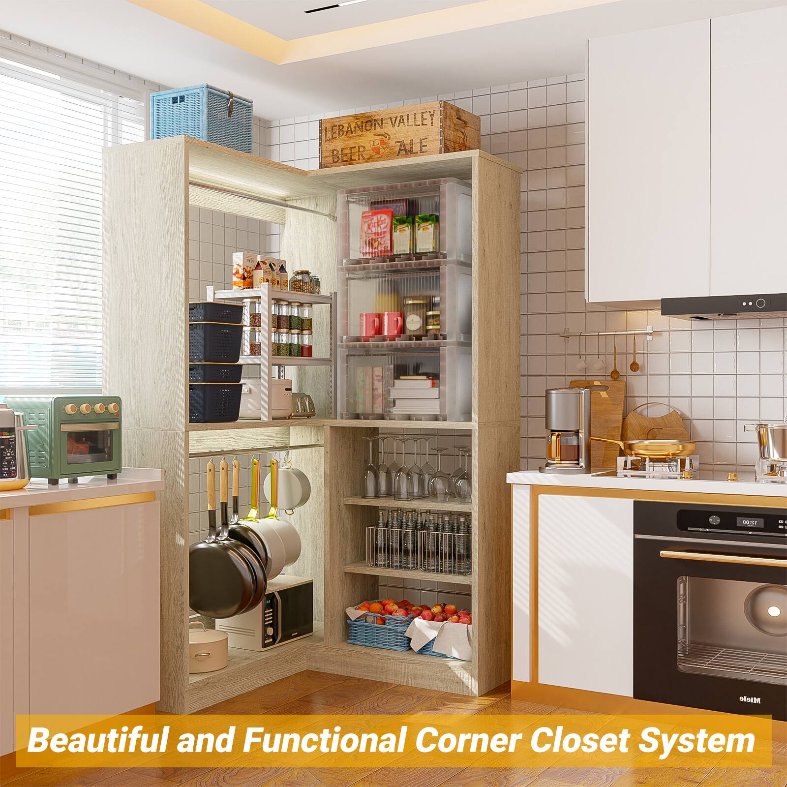 EBANON VALLEY BEER ALE

Beautiful and Functional Corner Closet System