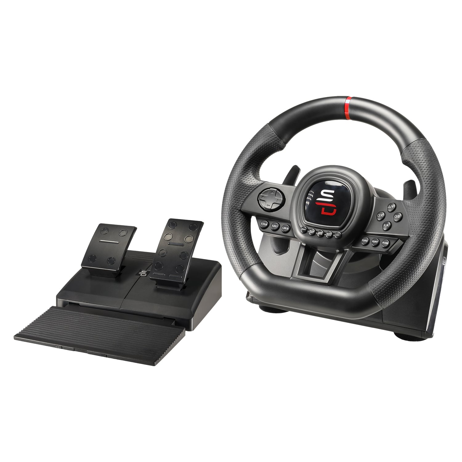 Subsonic - SV 650 Racing Wheel with Pedal Set, Paddles for PS3, PS4, Xbox One, Xbox Series XS, Nintendo Switch, PC - Black price history on PriceWatchPro