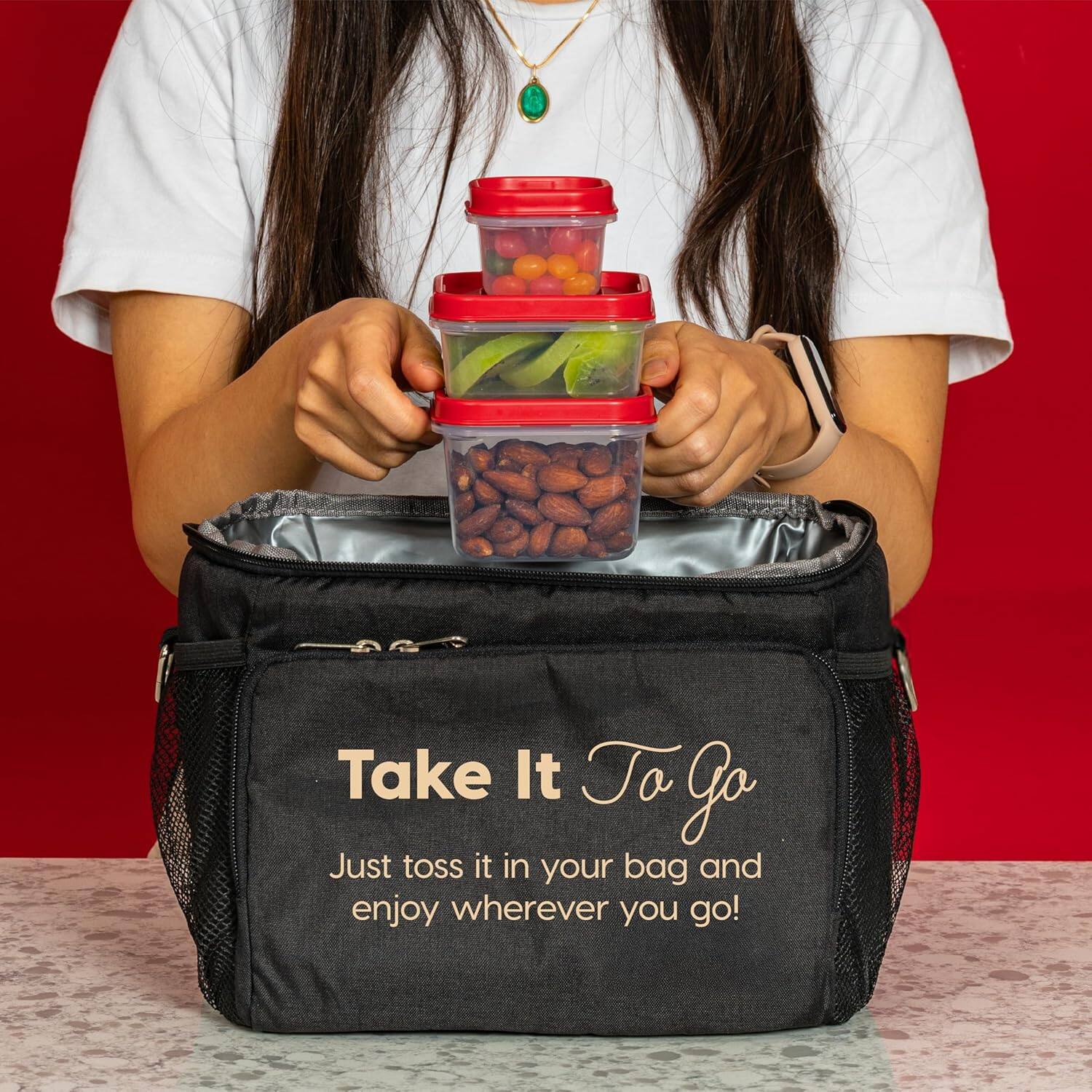 Take It To Go  
Just toss it in your bag and enjoy wherever you go!