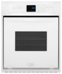 Front Zoom. Whirlpool - 24" Built-In Single Electric Wall Oven - White.