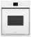 Front Zoom. Whirlpool - 24" Built-In Single Electric Wall Oven - White.