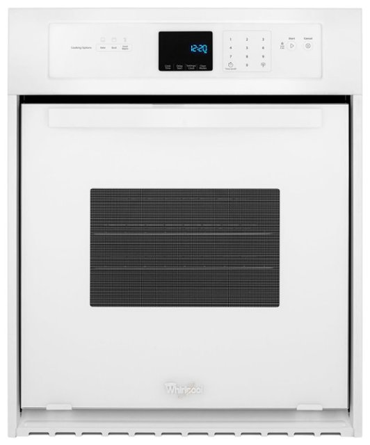 Whirlpool 24 Built In Single Electric Wall Oven White Wos51es4ew Best - 24 Inch Single Wall Oven White