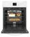 Alt View 12. Whirlpool - 24" Built-In Single Electric Wall Oven - White.