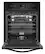 Alt View 11. Whirlpool - 24" Built-In Single Electric Wall Oven - Black.
