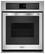 Front. Whirlpool - 24" Built-In Single Electric Wall Oven - Stainless steel.