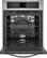 Alt View 11. Whirlpool - 24" Built-In Single Electric Wall Oven - Stainless steel.